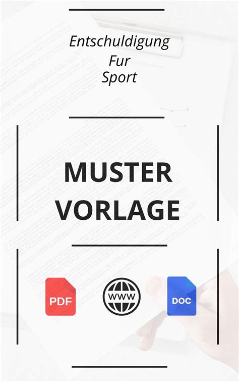 Wie Schreibt Man Eine Entschuldigung F R Sport Muster Und Vorlage