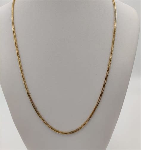 Kt Yellow Gold Necklace Catawiki