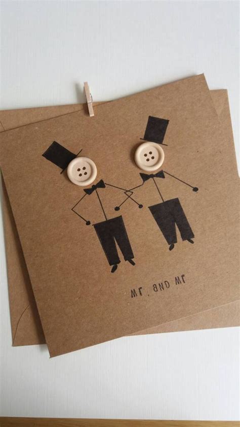 Gay Wedding Mr And Mr Same Sex Marriage Civil Partnership Etsy