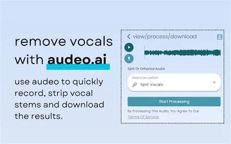 Audeo Ai Audio Stem Splitter Enhancer Tool Creati Ai