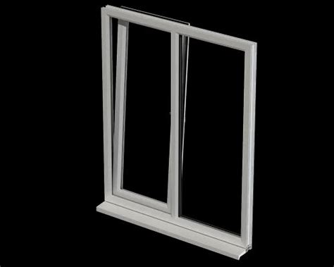 6mm White Upvc Tilt Turn Window 5x3 Feet Hxw At Rs 1200sq Ft In