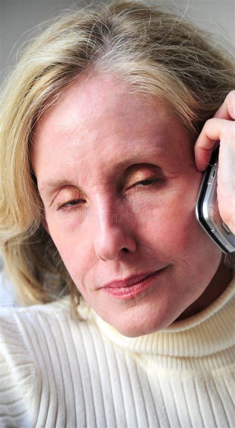 Mature Female Blond Beauty Stock Photo Image Of Stunning Indoors