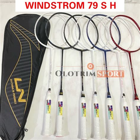 Jual Raket Badminton Lining Windstorm S H S H Original Shopee