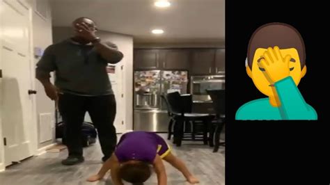 Mom Laughs While 4 Year Old Daughter Is Twerking Dancing Dad