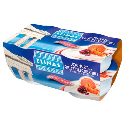 Elinas Joghurt Griechischer Art Blutorange X G Bei Rewe Online