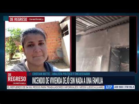 Barrio Rio Paran Famila Perdi Todo En Un Incendio Y Necesita Ayuda