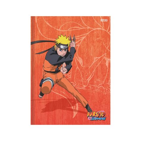 Kit Cadernos Brochura Desenho Naruto Shippuden