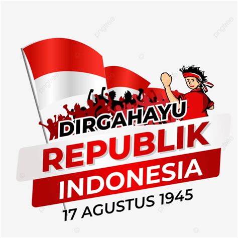 Greeting Card Of The 79th Anniversary Of Indonesias Independence Day Vector 17 August 1945