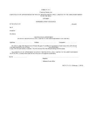 Fillable Online Ontariocourtforms On RCP E 7413 Ontario Court Forms