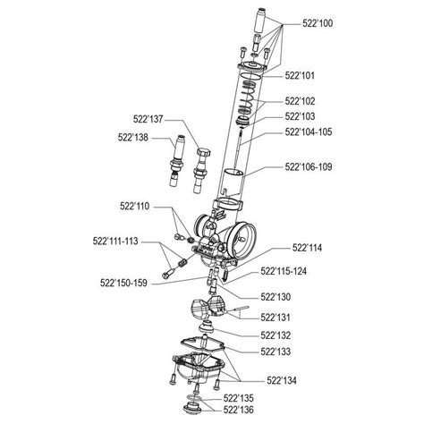 Feder Schieber Vergaser Polini Cp Cycle Tech