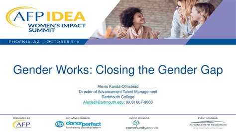 Gender Works Closing The Gender Gap Ppt Download