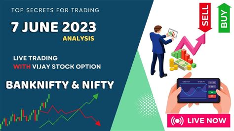 Live Trading Nifty And Banknifty Analysis 07 June 2023 Vijay Stock