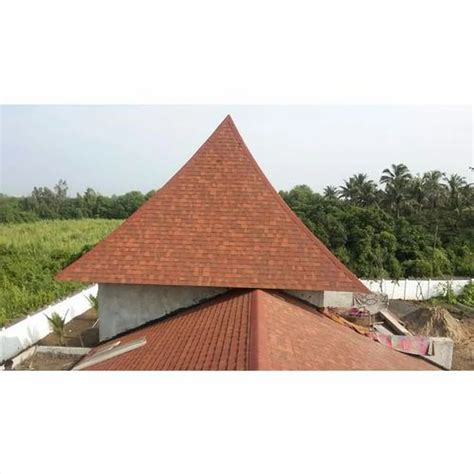 Flat Tile Asphalt Cement Residential Roof Shingle At Rs 65square Feet