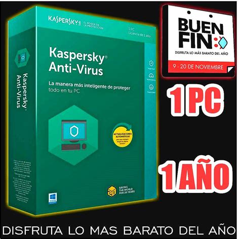 Kaspersky Anti Virus A O Pc Licencia Por Email No Cd