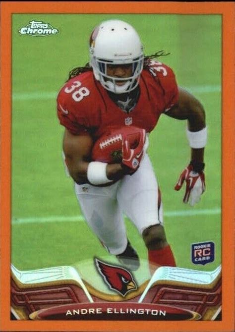 2013 Topps Chrome Orange Refractors Cardinals Football Card 205 Andre