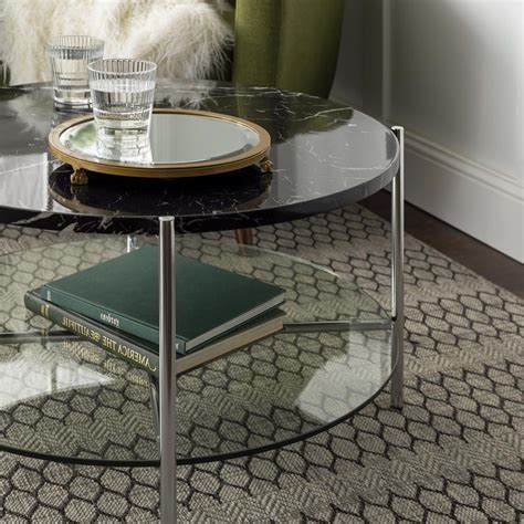 10 The Best Black Round Glass Top Cocktail Tables