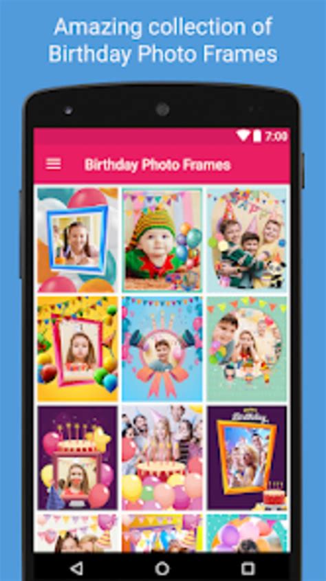 Android için Birthday Photo Frames and Coll İndir