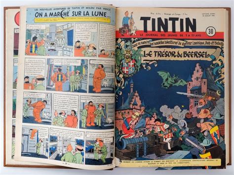 Tintin Magazine Reliures Amateur E Ann E Compl Te Catawiki