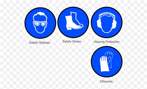 Ppe Symbols Download Clipart Best Safety Ppe Clipart Png Free