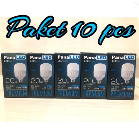 Jual Bohlam Panaled Premium Paket Pcs Shopee Indonesia