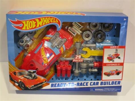 Hot Wheels Ready To Race Car Builder Set Build Customize NEW EBay