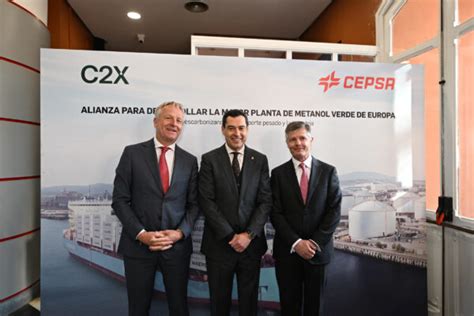 Cepsa Y Maersk Presentan Su Proyecto De Metanol Verde En Huelva Ante