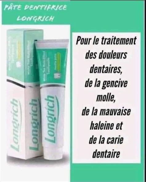 Pâte dentifrice longrich TETProgram