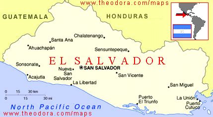 maps  el salvador salvadoran flags maps economy geography