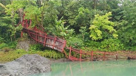 Jembatan Nusamara Jembrana Belum Dibangun Anak Sekolah Terpaksa Bolos