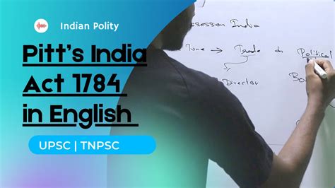 Pitts India Act 1784 Upsc In English Indian Polity In English