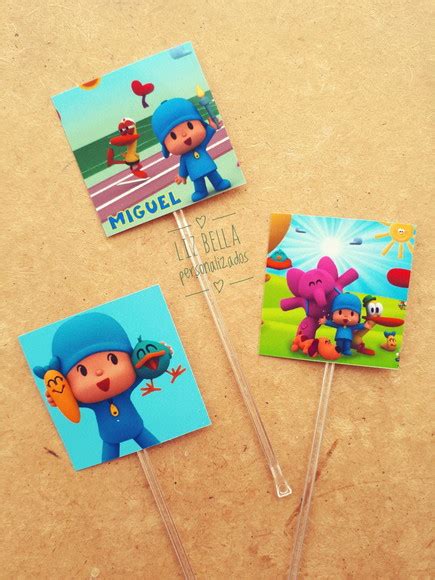 Topper De Doces Pocoyo Elo7 Produtos Especiais