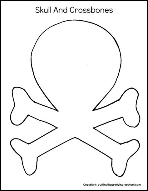 Skull And Crossbones Printable