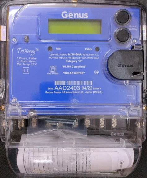 Genus Energy Meter Genus Electric Meter Latest Price Dealers And Retailers In India