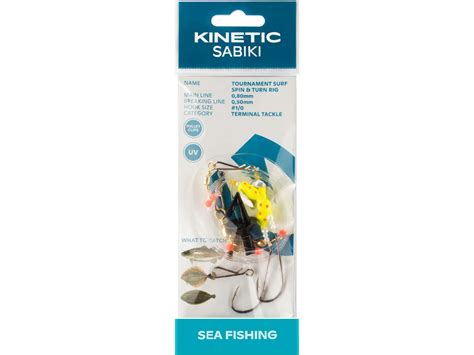 Buy Kinetic Sabiki Tournament Surf Spin Turn At Kinetic Fishing