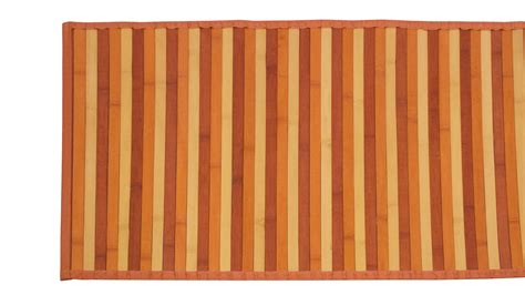 Tapis Coureur Cuisine Bamboo Degrade Arancio 50x140cm Leroy Merlin