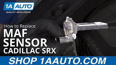 How To Replace Mass Airflow Sensor 10 16 Cadillac Srx Youtube