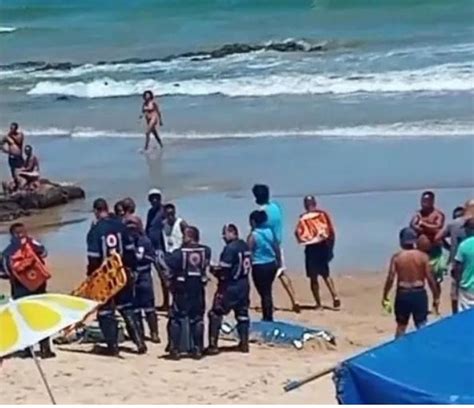 Homem Morre Afogado Em Praia De Salvador Bahia G1