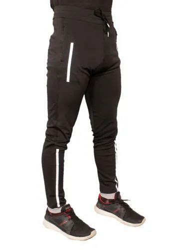 Black Solid Mens 4 Way Lycra Lower Regular Fit At Rs 160 In Delhi ID