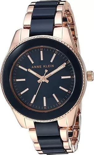 Rel Gio Feminino Anne Klein Mineral Crystal Mm Ak Nvrg Cor Da