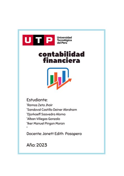 Ppt Trabajo Final Conta S Contabilidad Financiera Utp Studocu