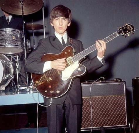 George Harrison Gretsch Beatles George Harrison Beatles George George Harrison