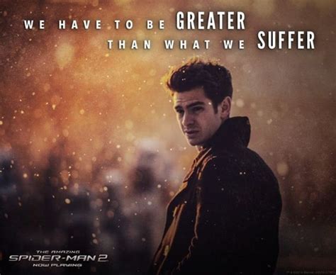 Andrew Garfield The Amazing Spiderman 2 Amazing Spiderman Spider Man Quotes