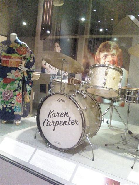 Karen Carpenter S Drum Set Karen Carpenter Drums Drum Set