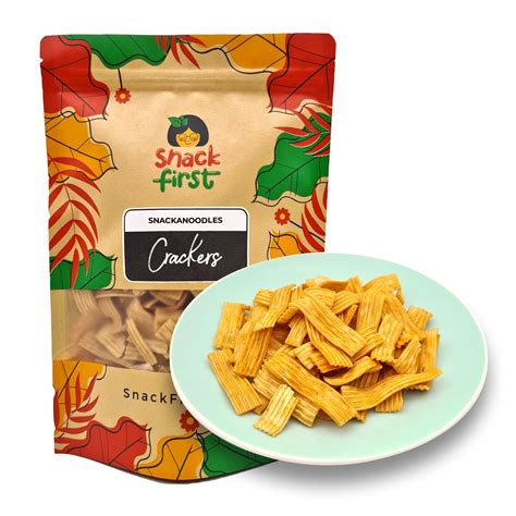 Snackfirst Snackanoodles Crackers Unique Crunchy Snacks Ntuc Fairprice