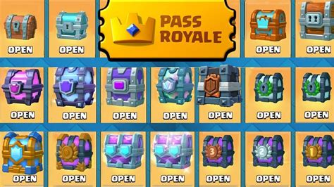 Opening EVERY Chest That EXIST In Clash Royale YouTube