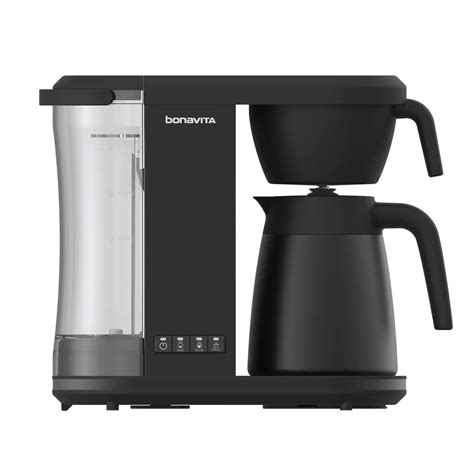 Bonavita Enthusiast One Touch Coffee Brewer 8 Cup Matte Black With