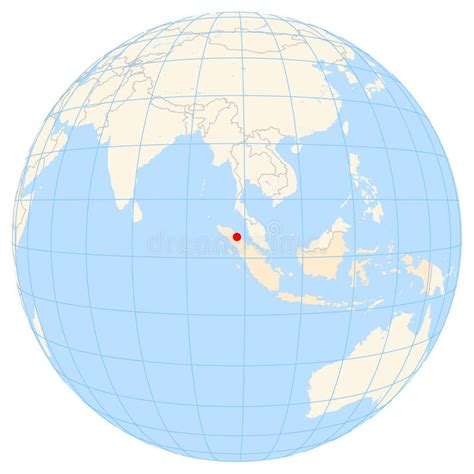 location map  medan  indonesia stock illustration illustration
