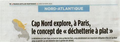 Cap Nord Explore Paris Le Concept De D Chetterie Plat