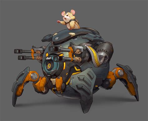 Why Blizzard Added A Hamster In A Mech To Overwatch Playstationblog