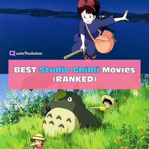 Tutustu 60 Imagen Studio Ghibli Movies Ranked Abzlocal Fi